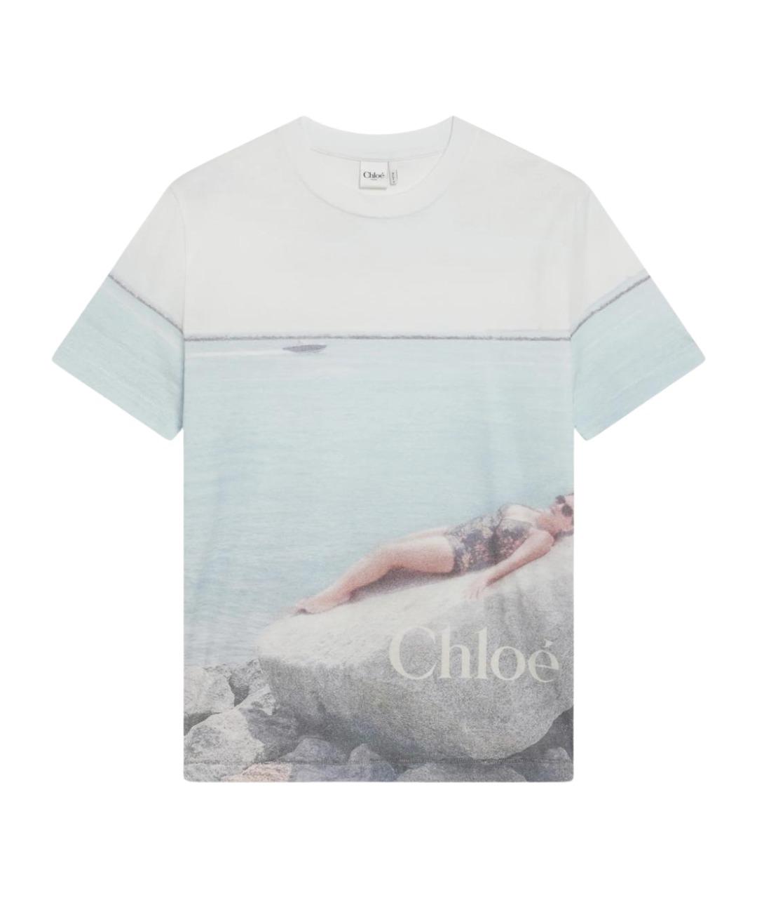 CHLOE Мульти хлопковая футболка, фото 1