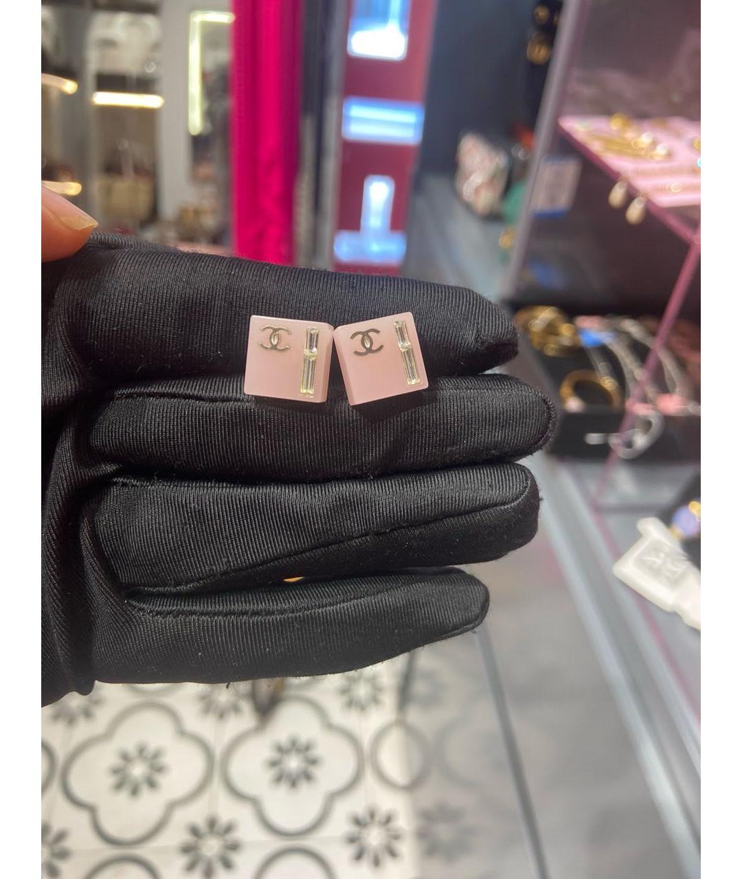 CHANEL Коралловые серьги, фото 6