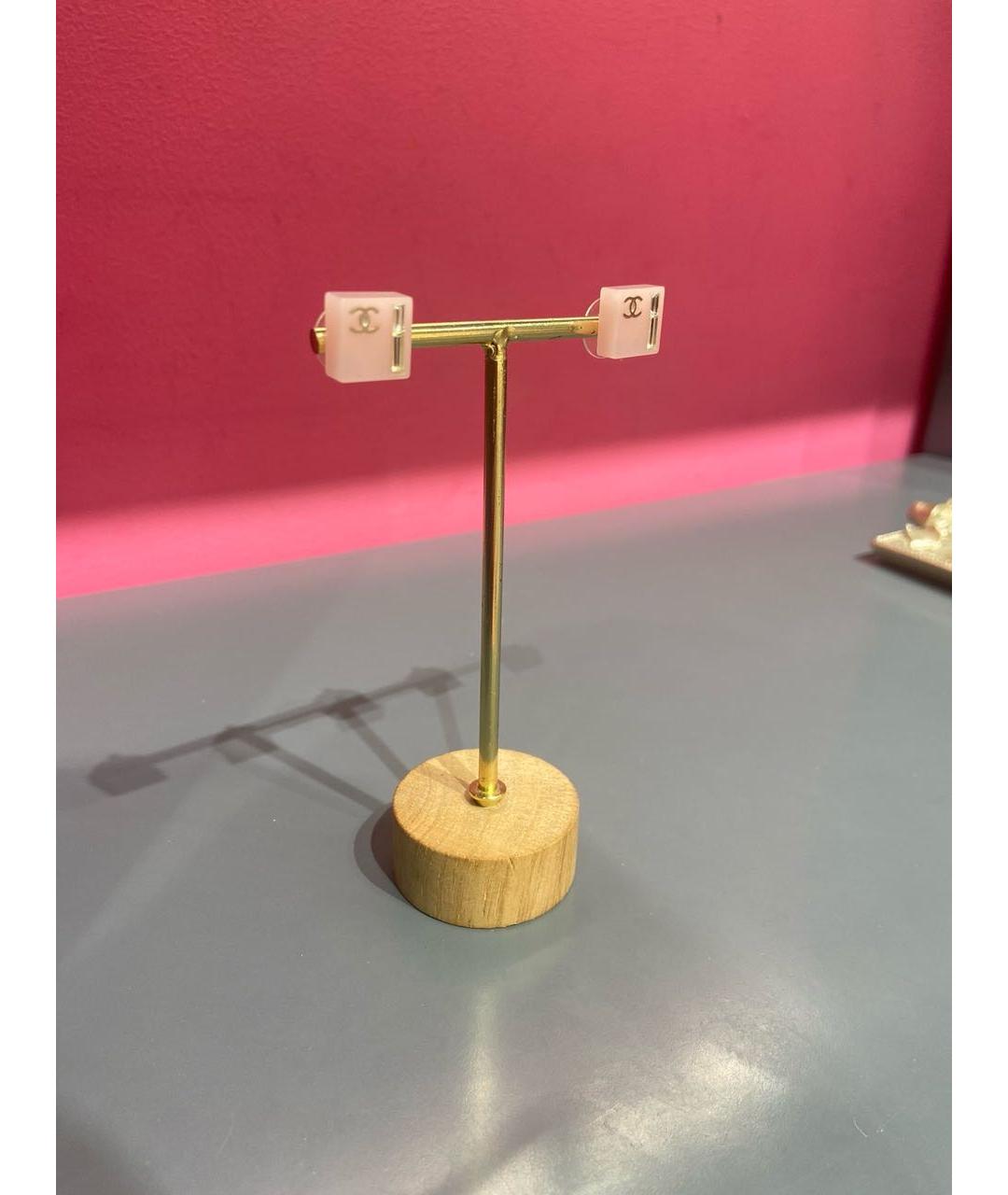 CHANEL Коралловые серьги, фото 2