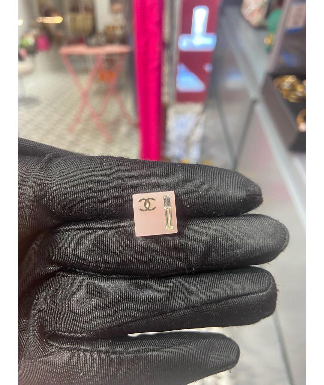 CHANEL Коралловые серьги, фото 4