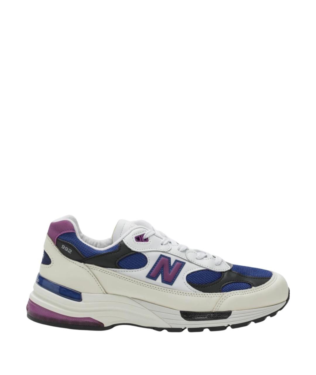 NEW BALANCE Мульти текстильные низкие кроссовки / кеды, фото 1