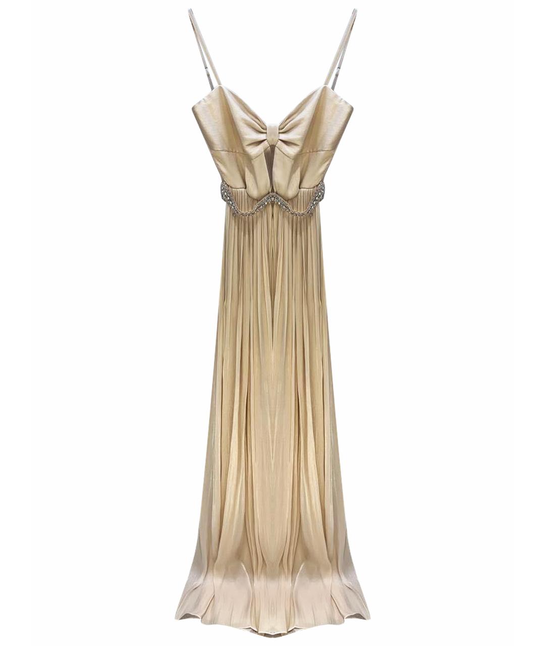 NISSA Бежевое вечернее платье, фото 1