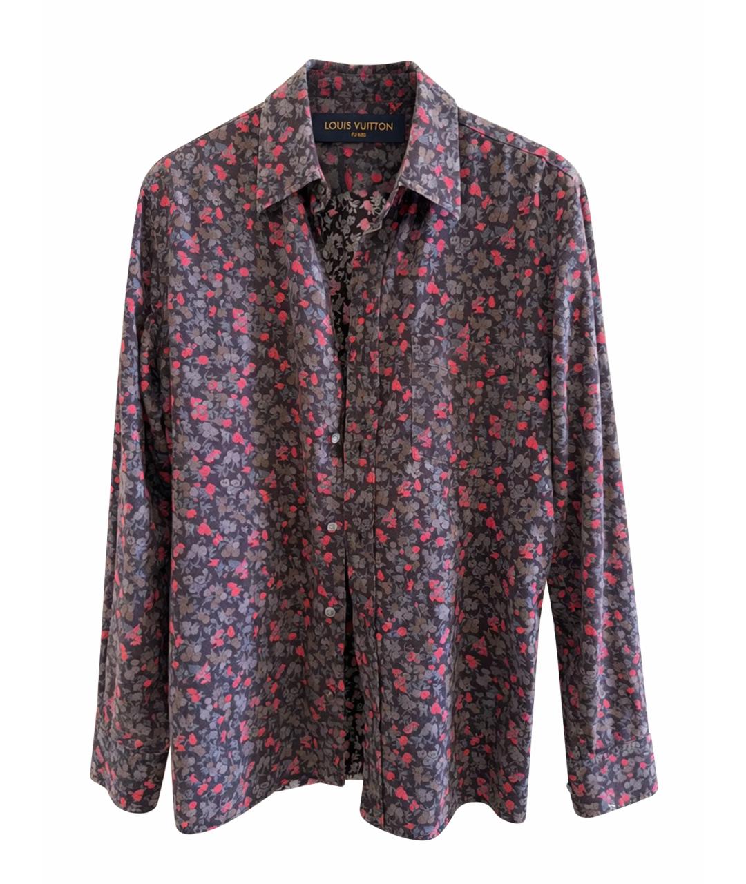 LOUIS VUITTON Мульти хлопковая кэжуал рубашка, фото 1
