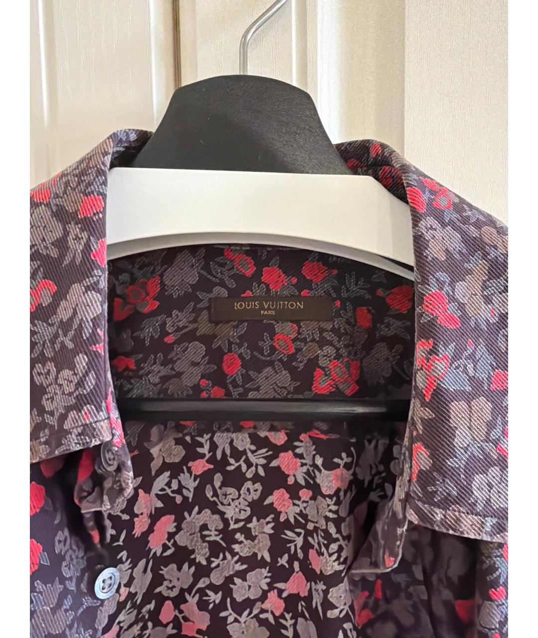 LOUIS VUITTON Мульти хлопковая кэжуал рубашка, фото 3