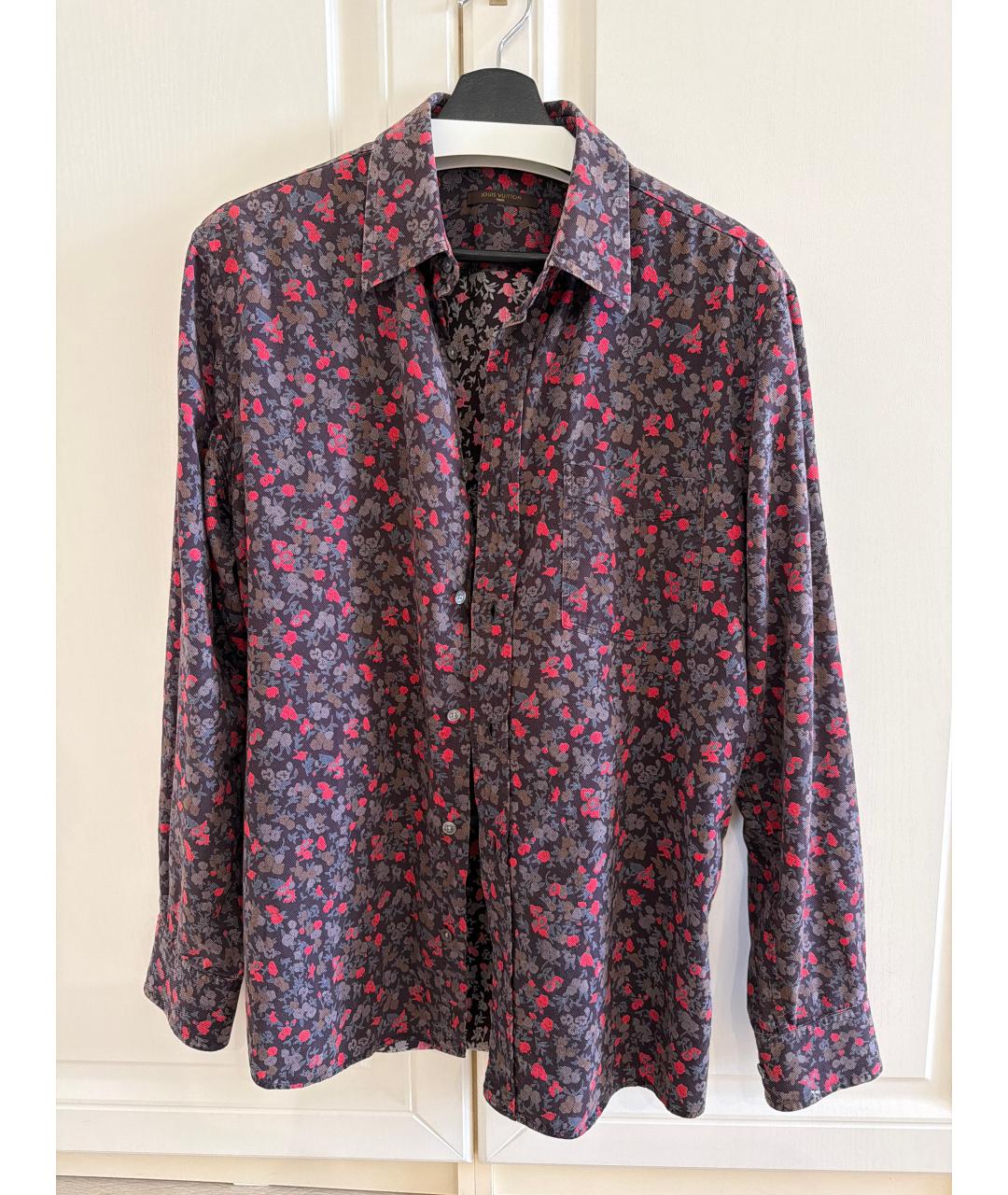 LOUIS VUITTON Мульти хлопковая кэжуал рубашка, фото 5