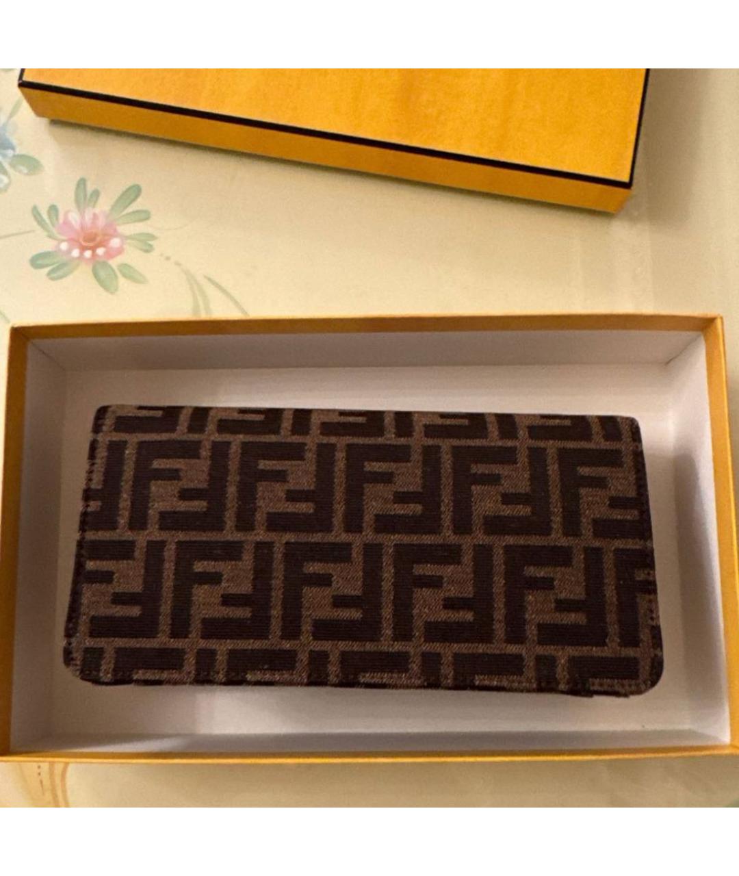 FENDI Коричневая сумка через плечо, фото 7