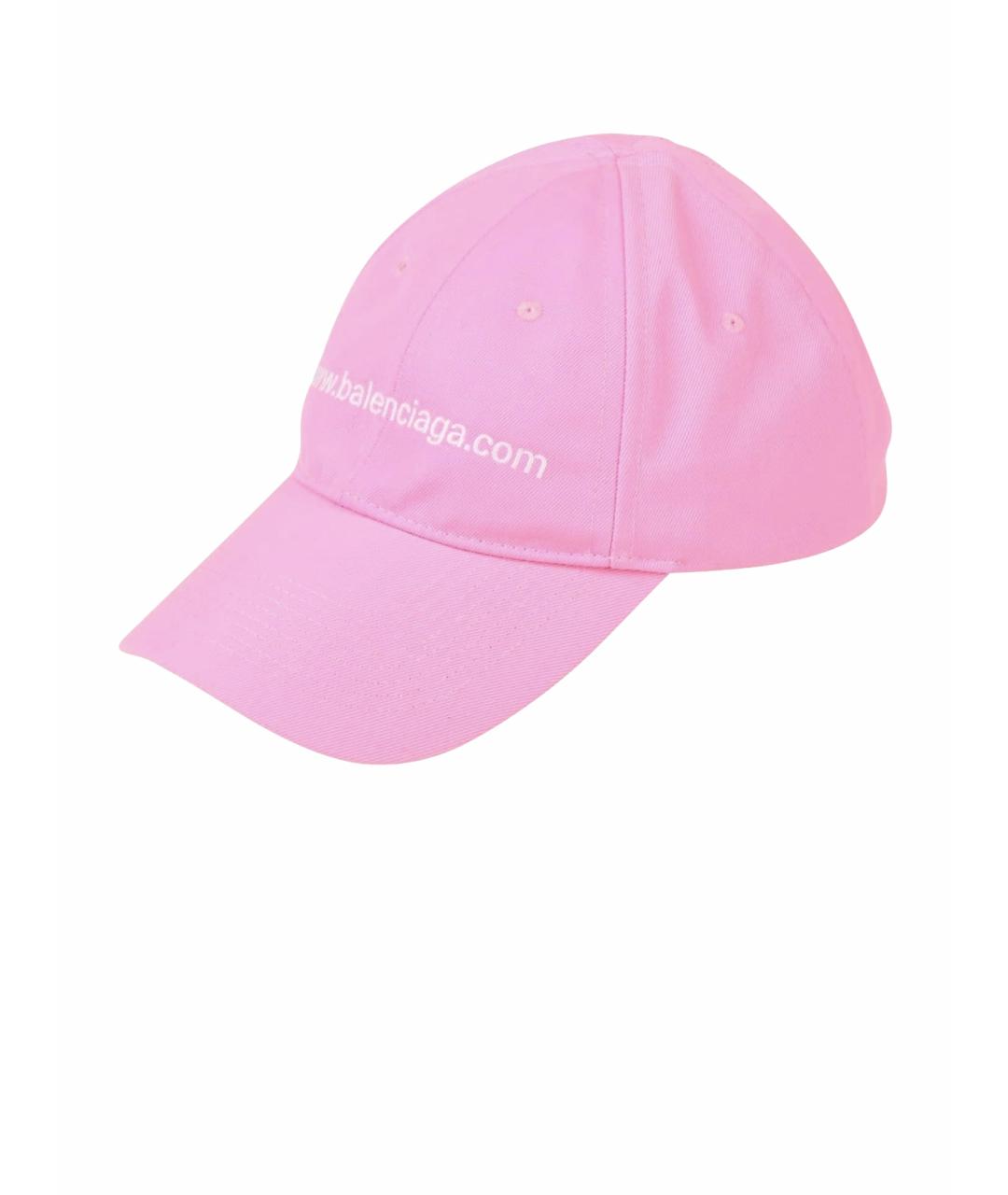 BALENCIAGA Розовая кепка, фото 1