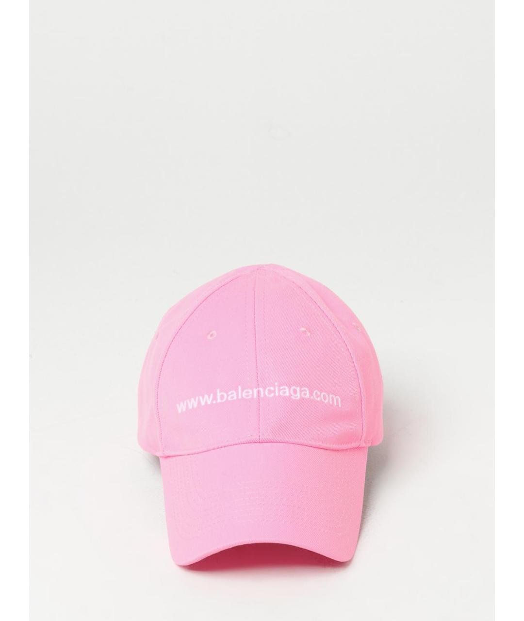 BALENCIAGA Розовая кепка, фото 3