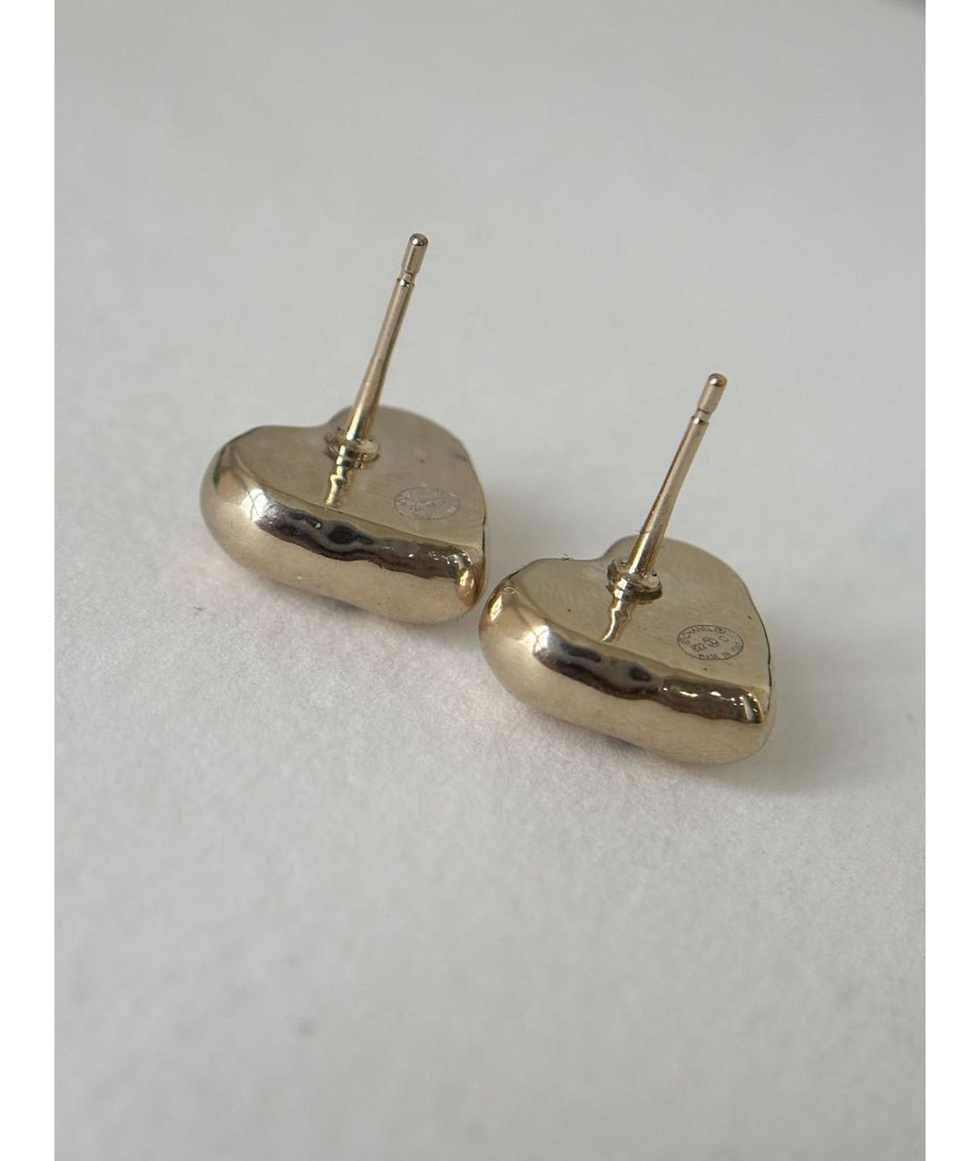 CHANEL Золотые серьги, фото 6