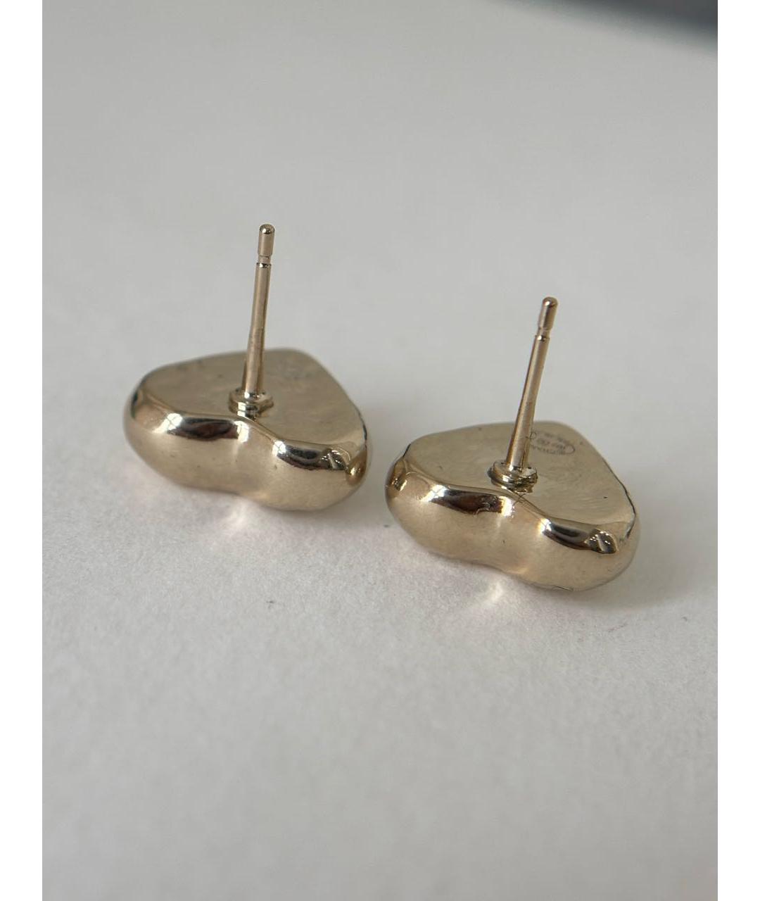 CHANEL Золотые серьги, фото 8