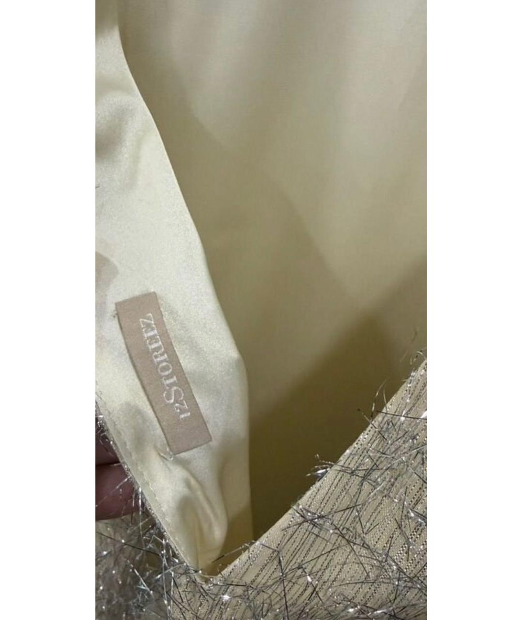 12 STOREEZ Золотая полиуретановая футболка, фото 7