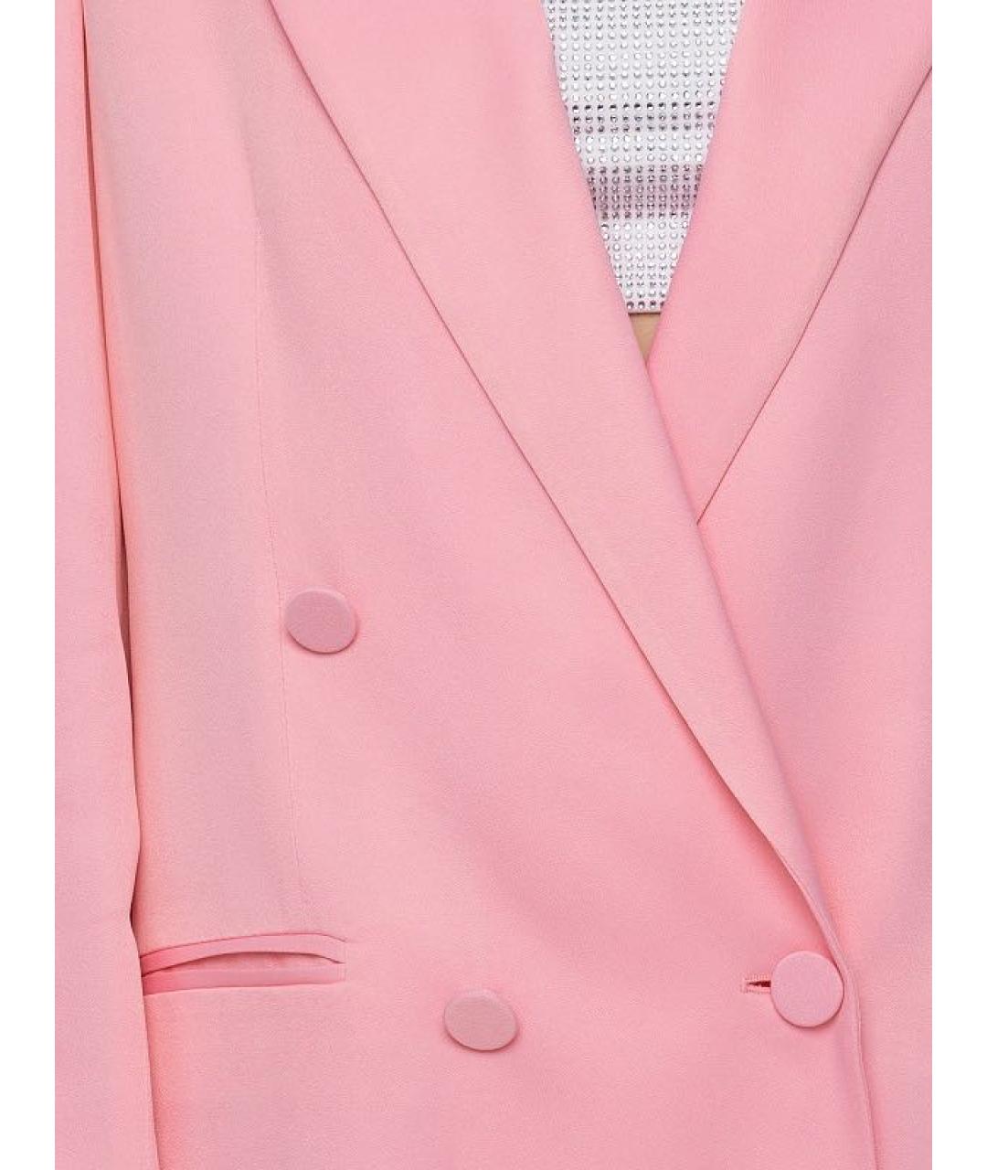 MSGM Розовый вискозный костюм с брюками, фото 5