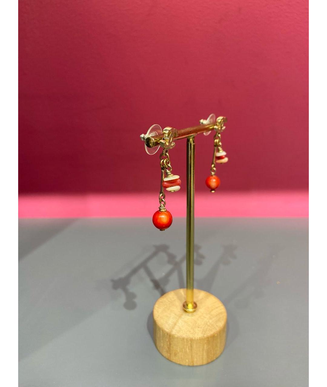 CHANEL Золотые серьги, фото 3