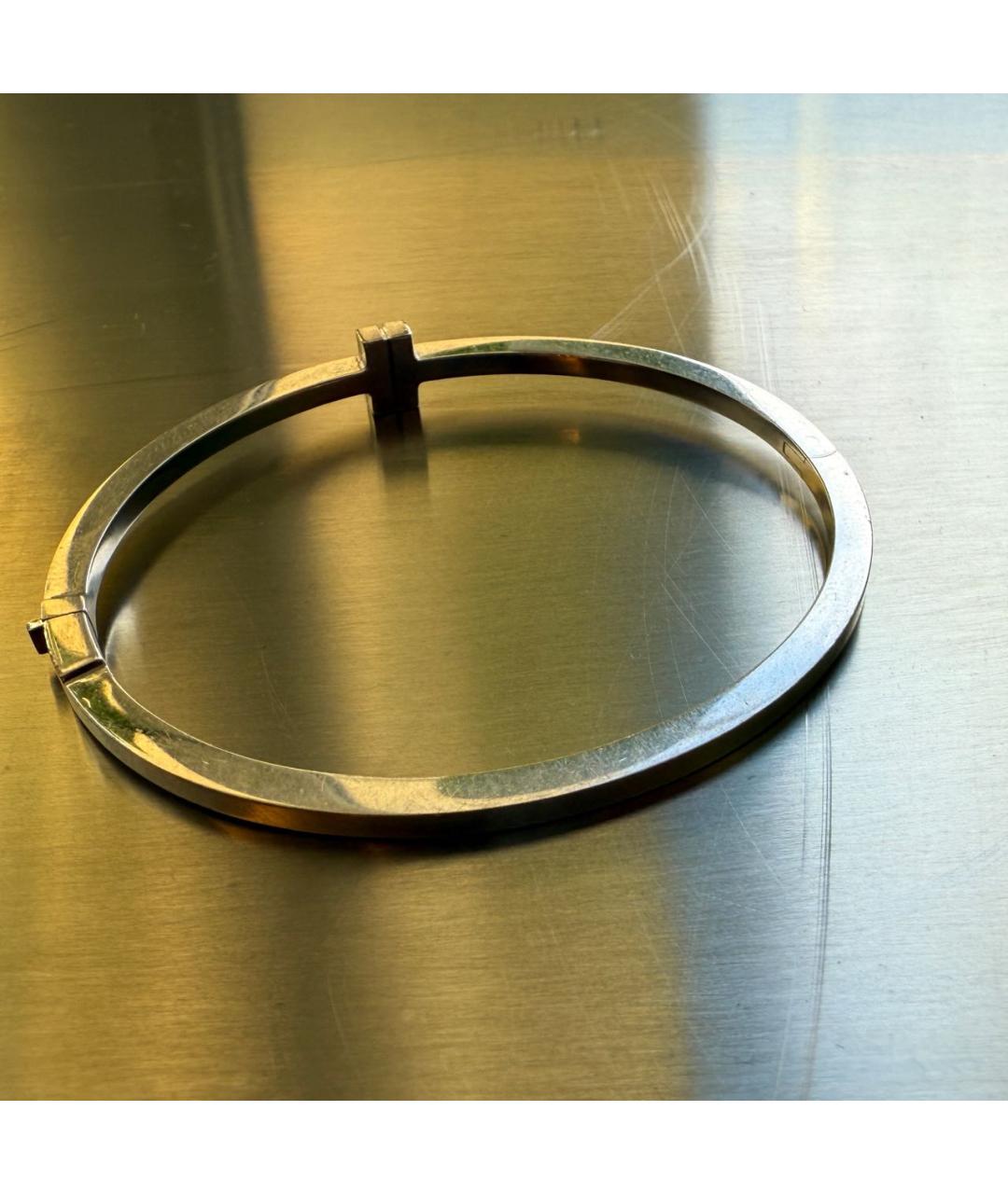 TIFFANY&CO Серебрянный браслет из белого золота, фото 3