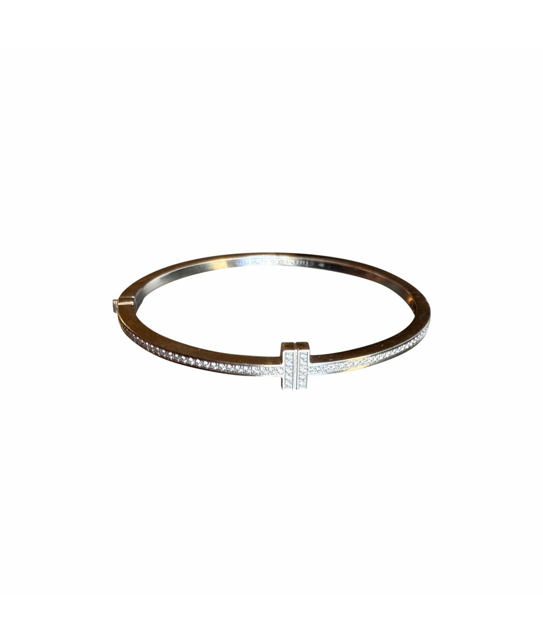 TIFFANY&CO Серебрянный браслет из белого золота, фото 1