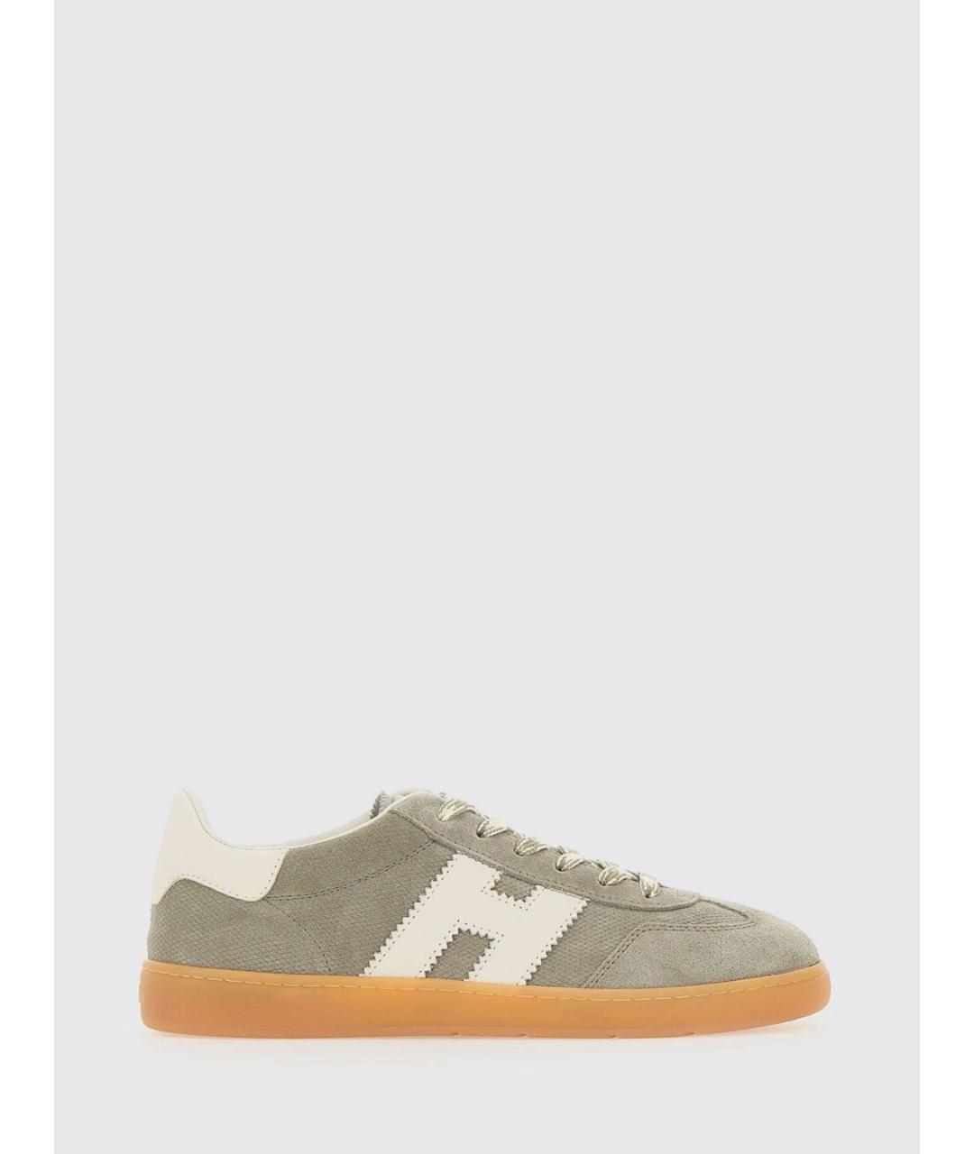 HOGAN Зеленые кеды, фото 4