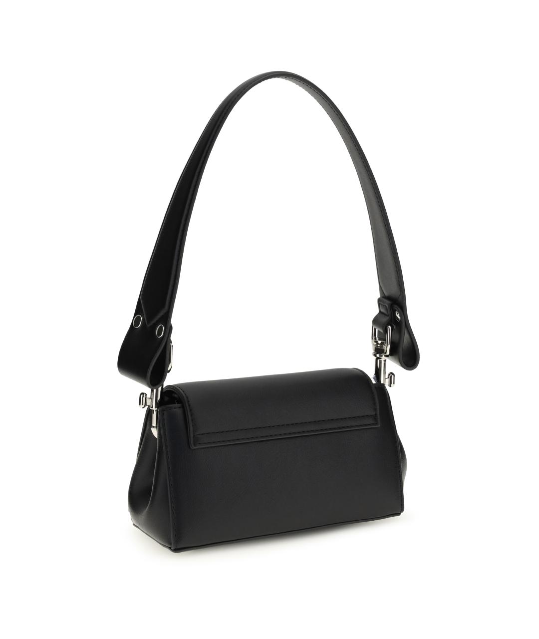 VIVIENNE WESTWOOD Черная сумка через плечо из искусственной кожи, фото 3