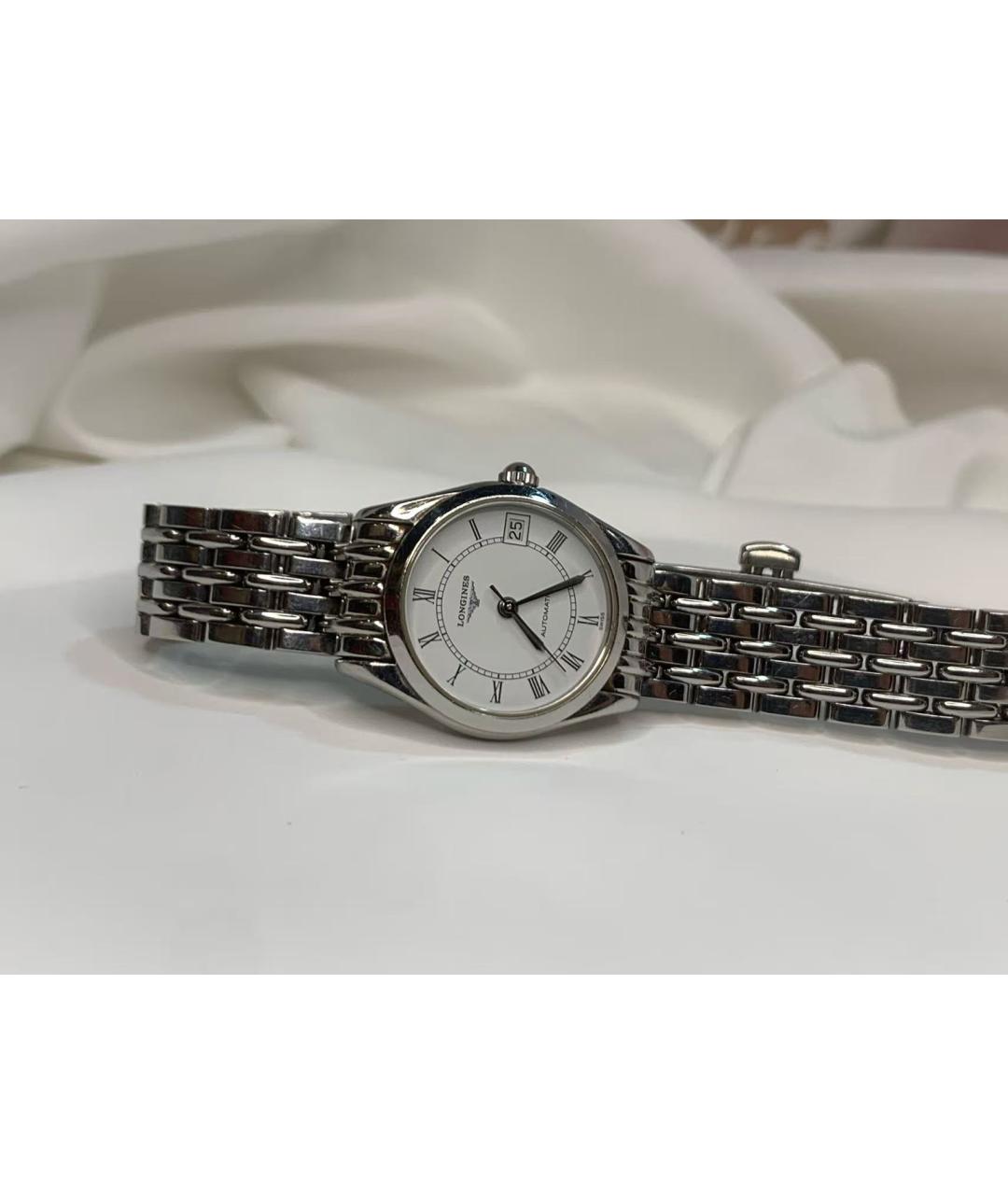 LONGINES Серебряные часы, фото 4