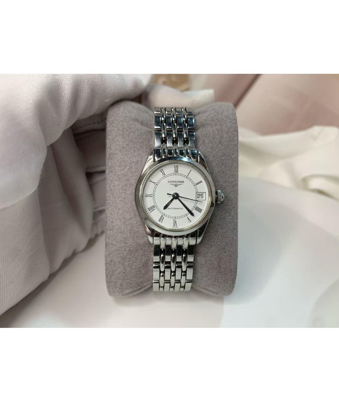 LONGINES Серебряные часы, фото 2