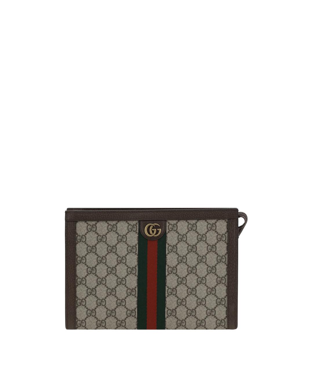 GUCCI Бежевая папка для документов, фото 1