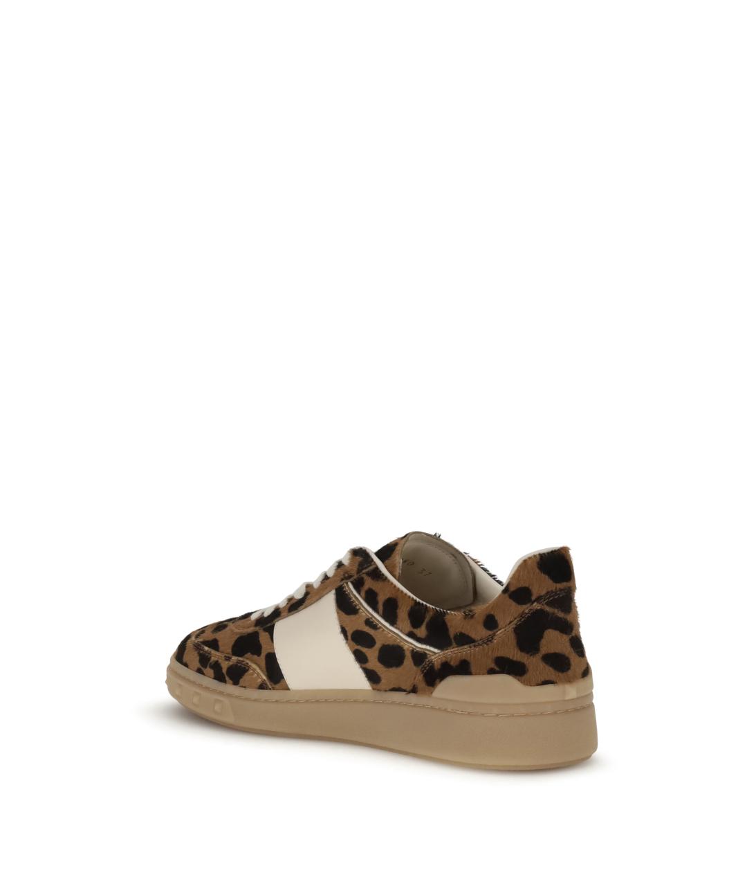 VALENTINO Мульти кожаные кеды, фото 3