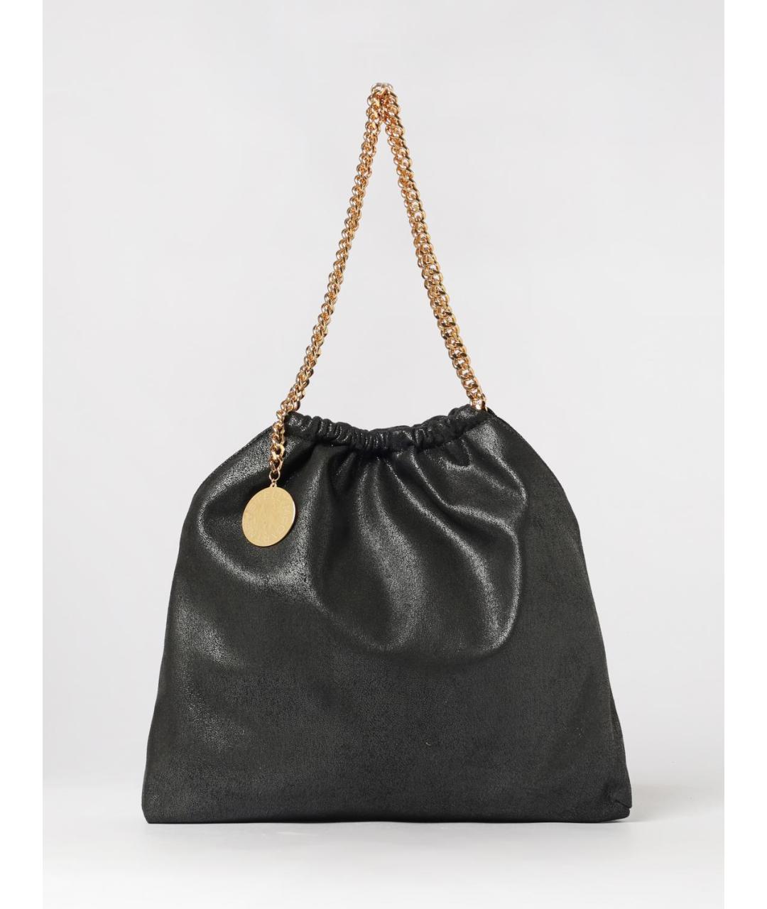 STELLA MCCARTNEY Черная синтетическая сумка через плечо, фото 6