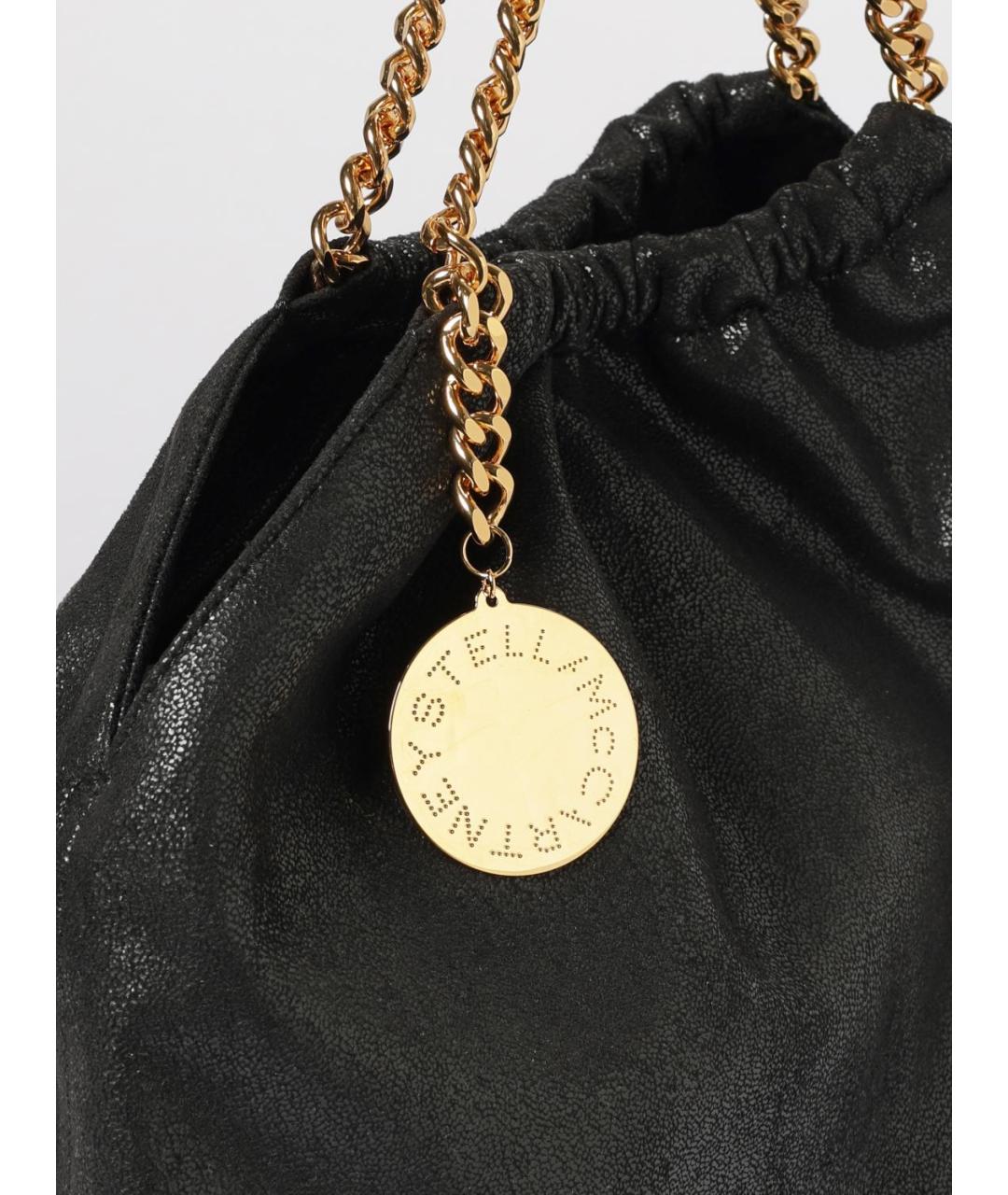 STELLA MCCARTNEY Черная синтетическая сумка через плечо, фото 4