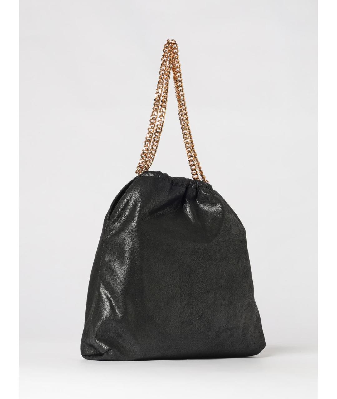 STELLA MCCARTNEY Черная синтетическая сумка через плечо, фото 3