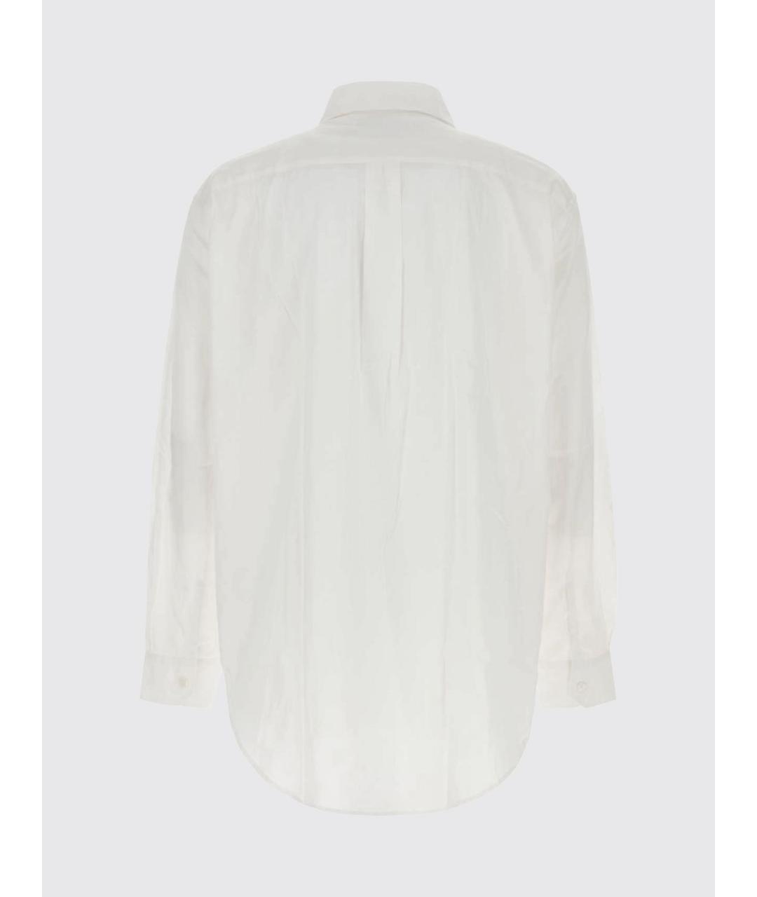 OUR LEGACY Белая хлопковая кэжуал рубашка, фото 3