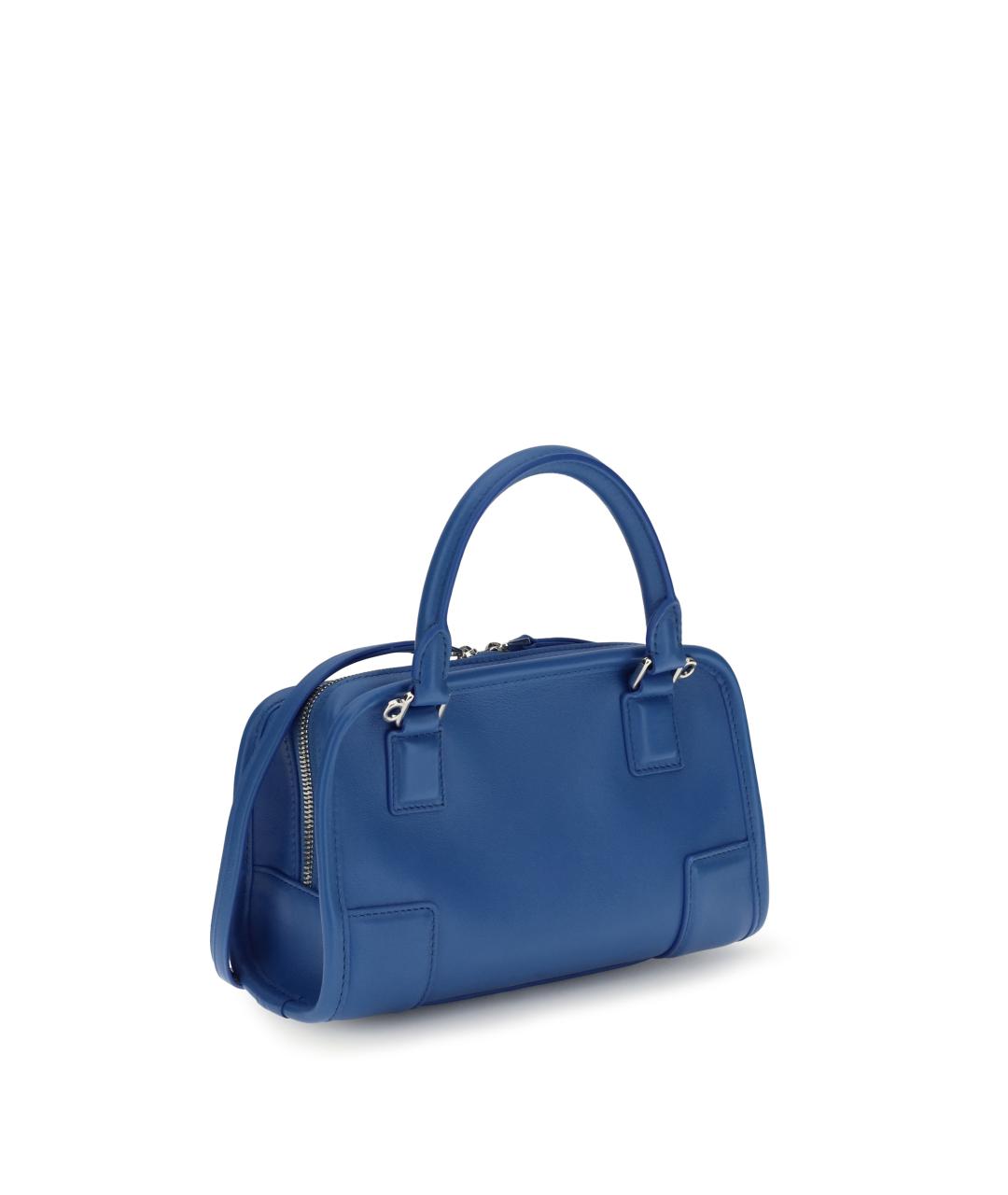 LOEWE Синяя кожаная сумка тоут, фото 3