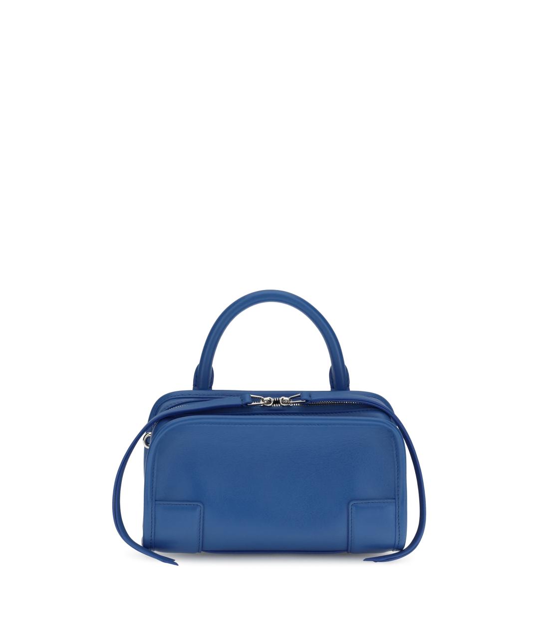 LOEWE Синяя кожаная сумка тоут, фото 1