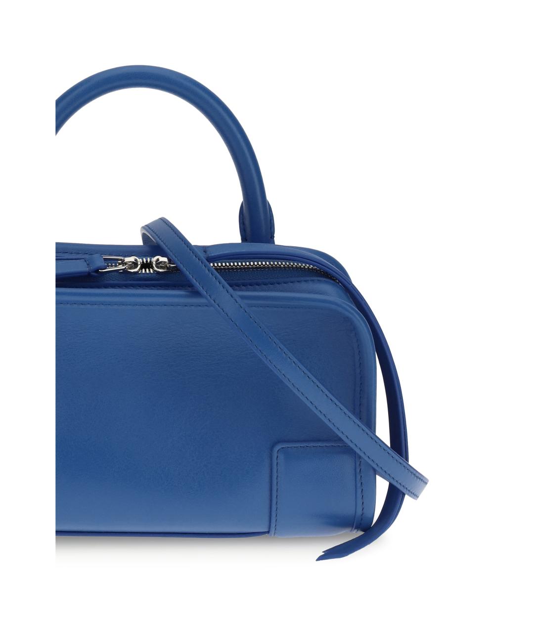 LOEWE Синяя кожаная сумка тоут, фото 4