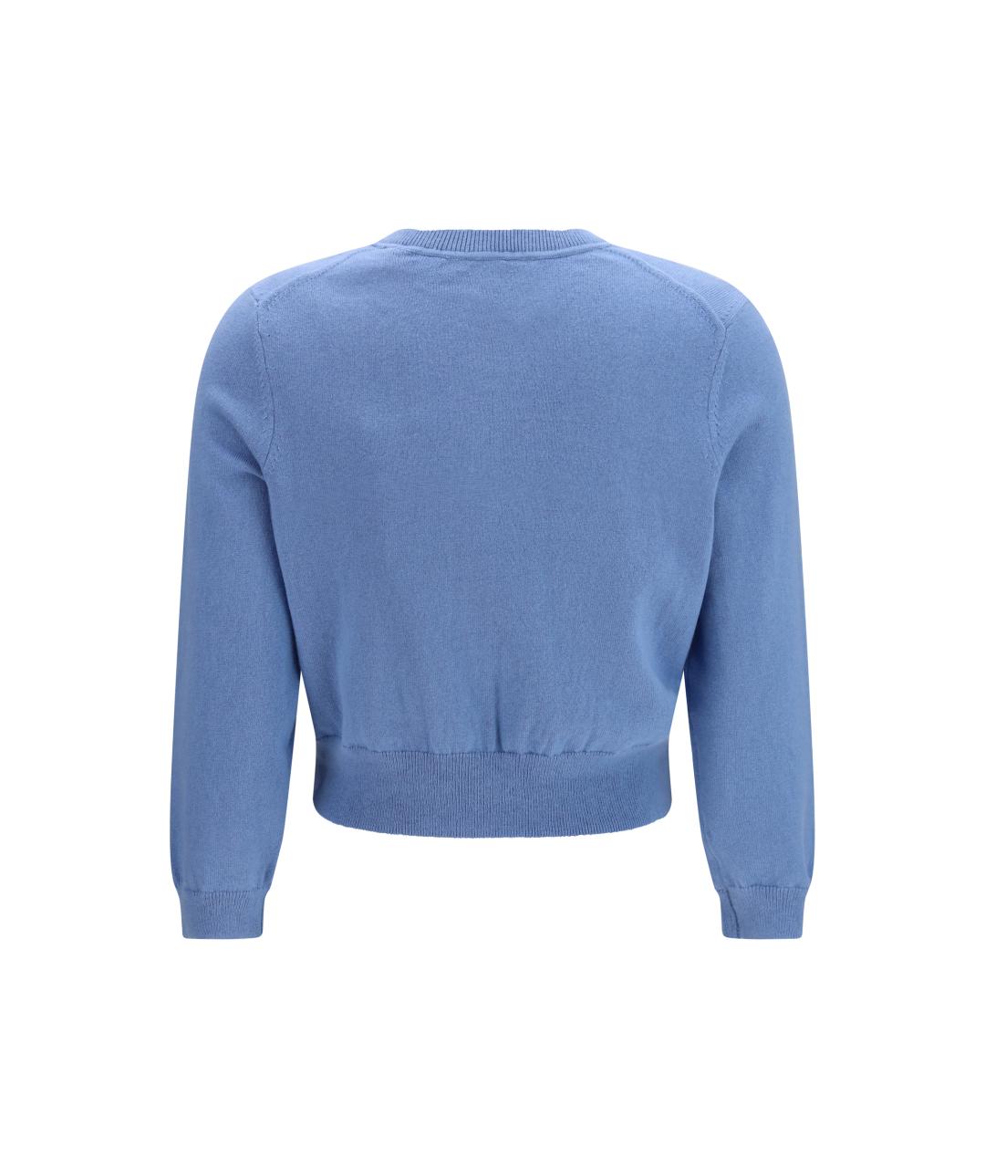 ISABEL MARANT ETOILE Синий хлопковый кардиган, фото 2