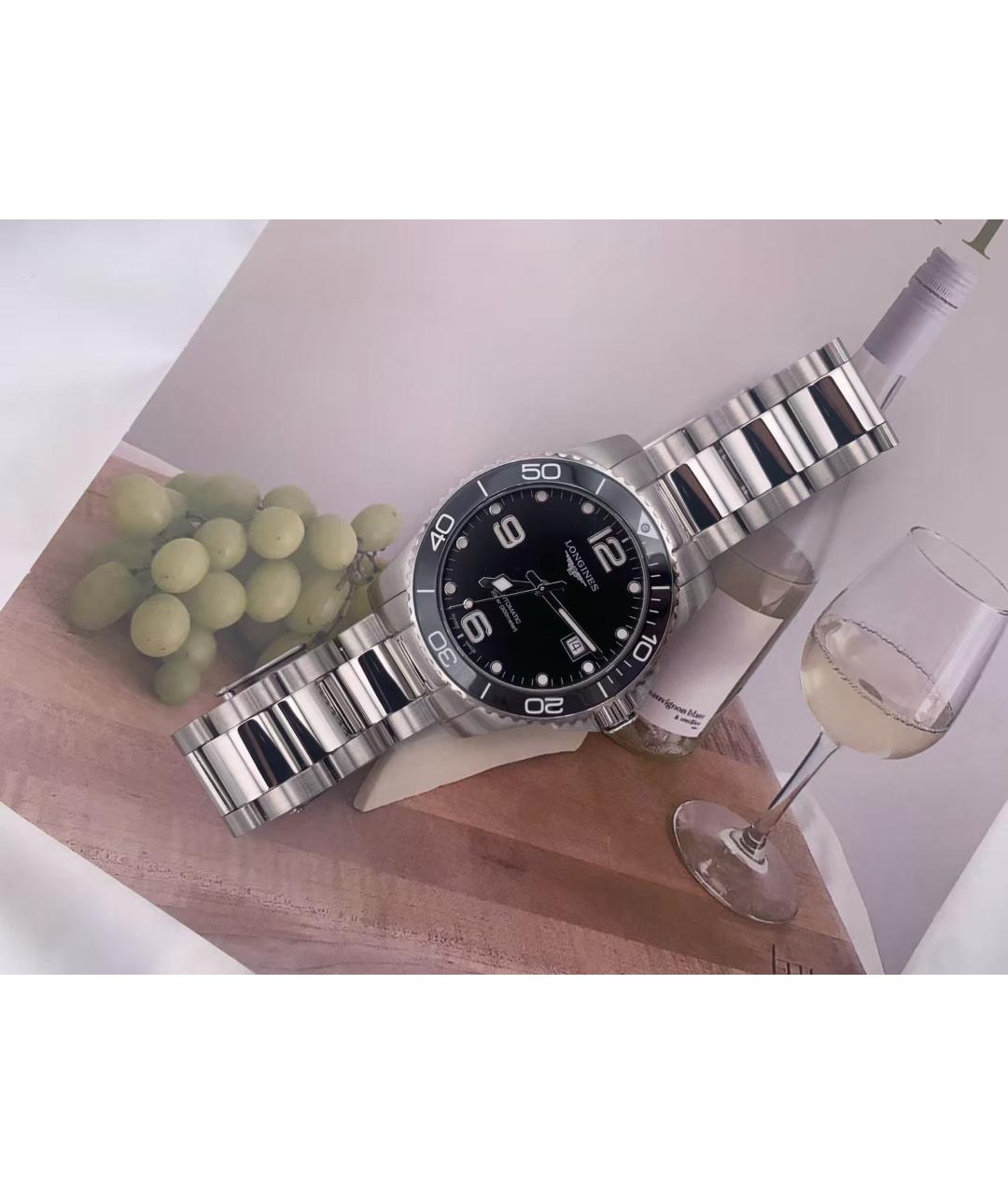 LONGINES Серебряные часы, фото 3