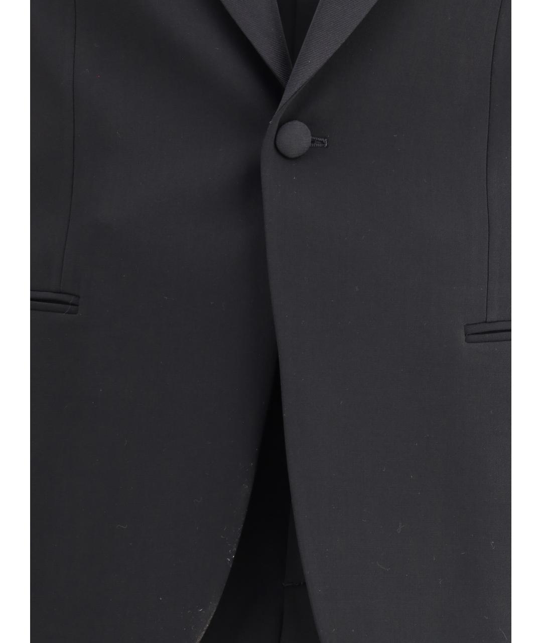 GIORGIO ARMANI Черный классический костюм, фото 4