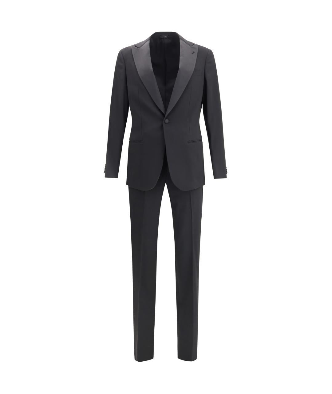 GIORGIO ARMANI Черный классический костюм, фото 1
