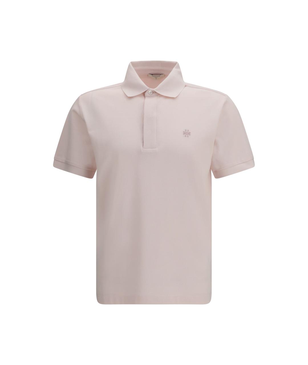 JACOB COHEN Розовое хлопковое поло с коротким рукавом, фото 1