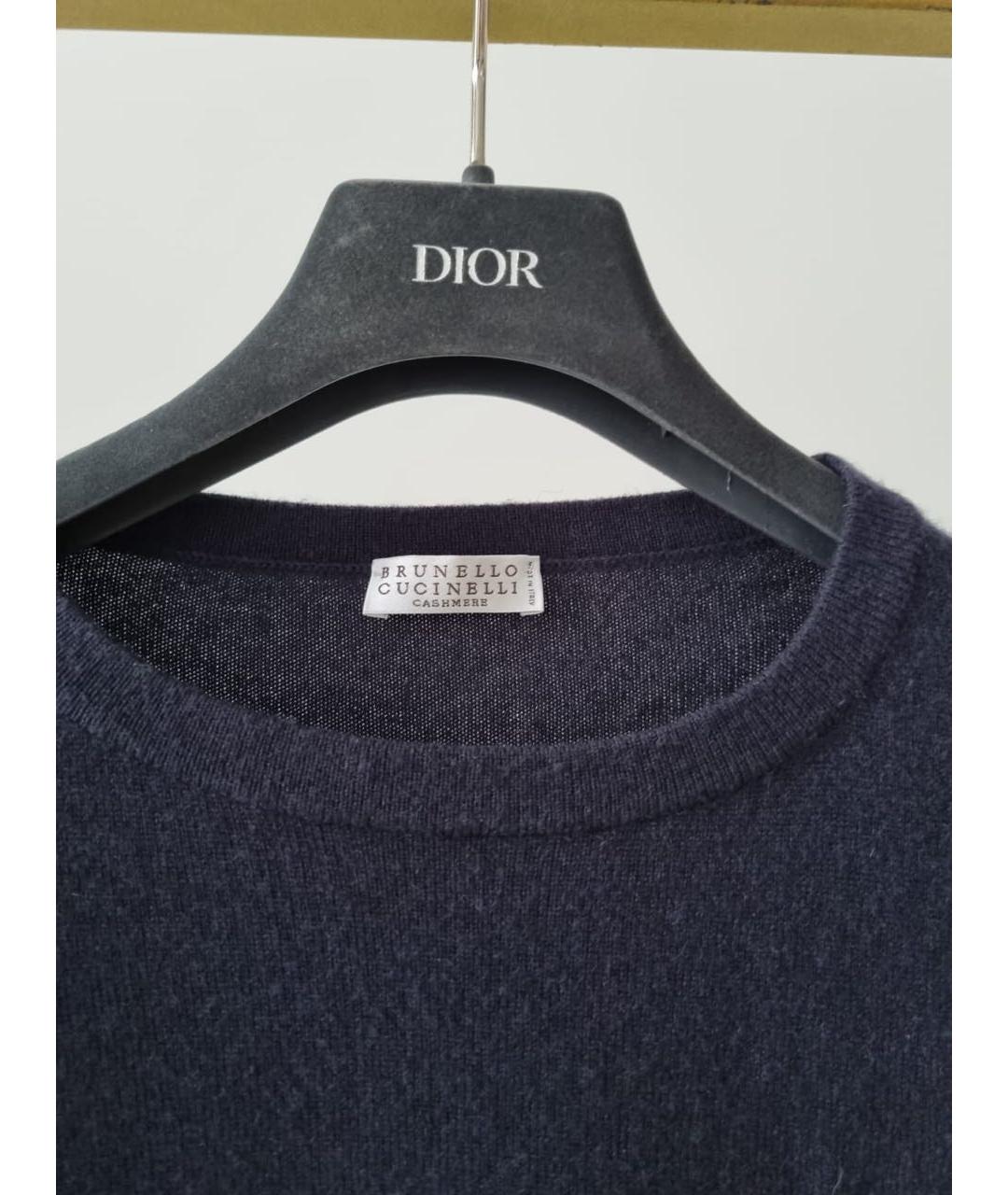 BRUNELLO CUCINELLI Черный джемпер / свитер, фото 3