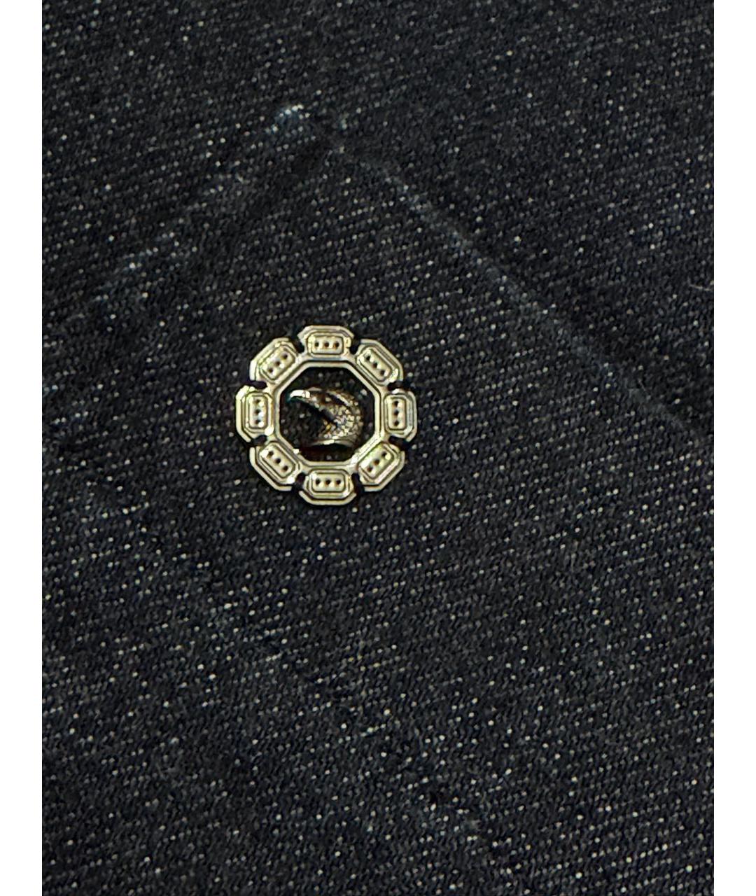 STEFANO RICCI Темно-синий пиджак, фото 5