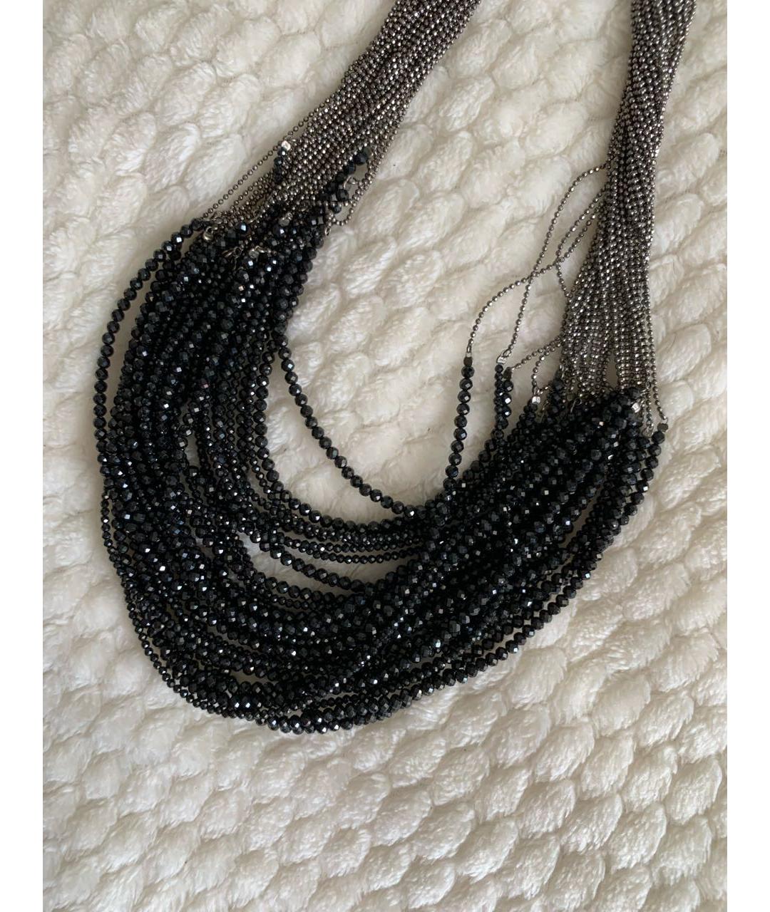 BRUNELLO CUCINELLI Черное колье, фото 2