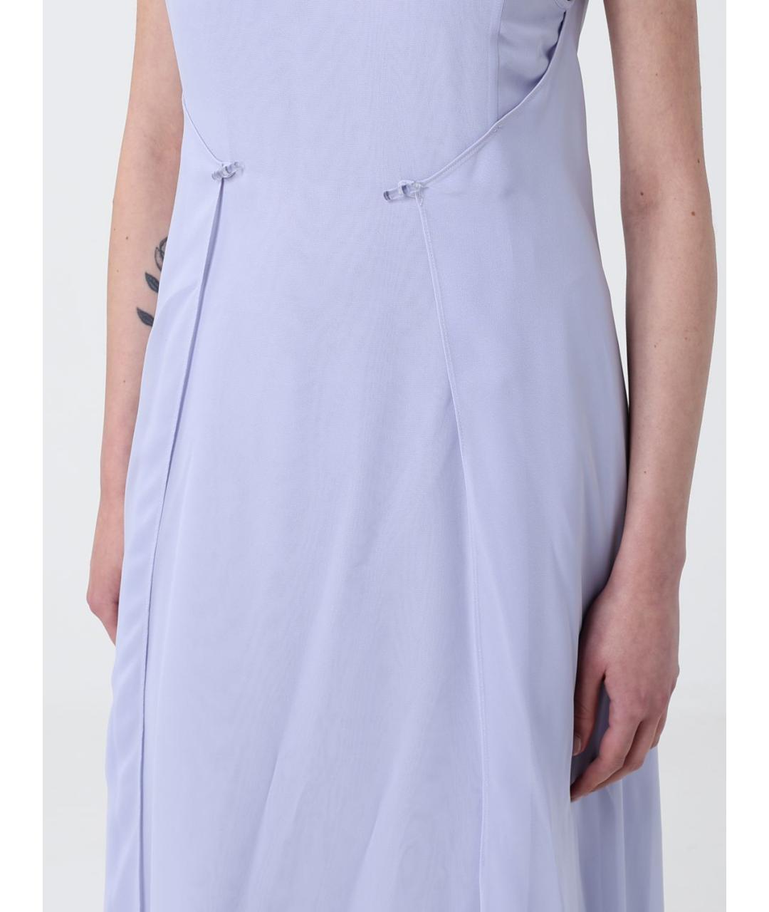 EMPORIO ARMANI Фиолетовое повседневное платье, фото 3