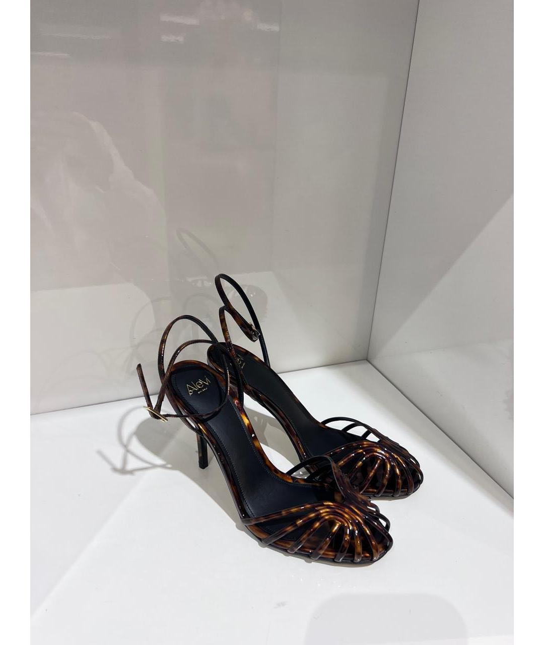 ALEVI Мульти кожаные босоножки, фото 2