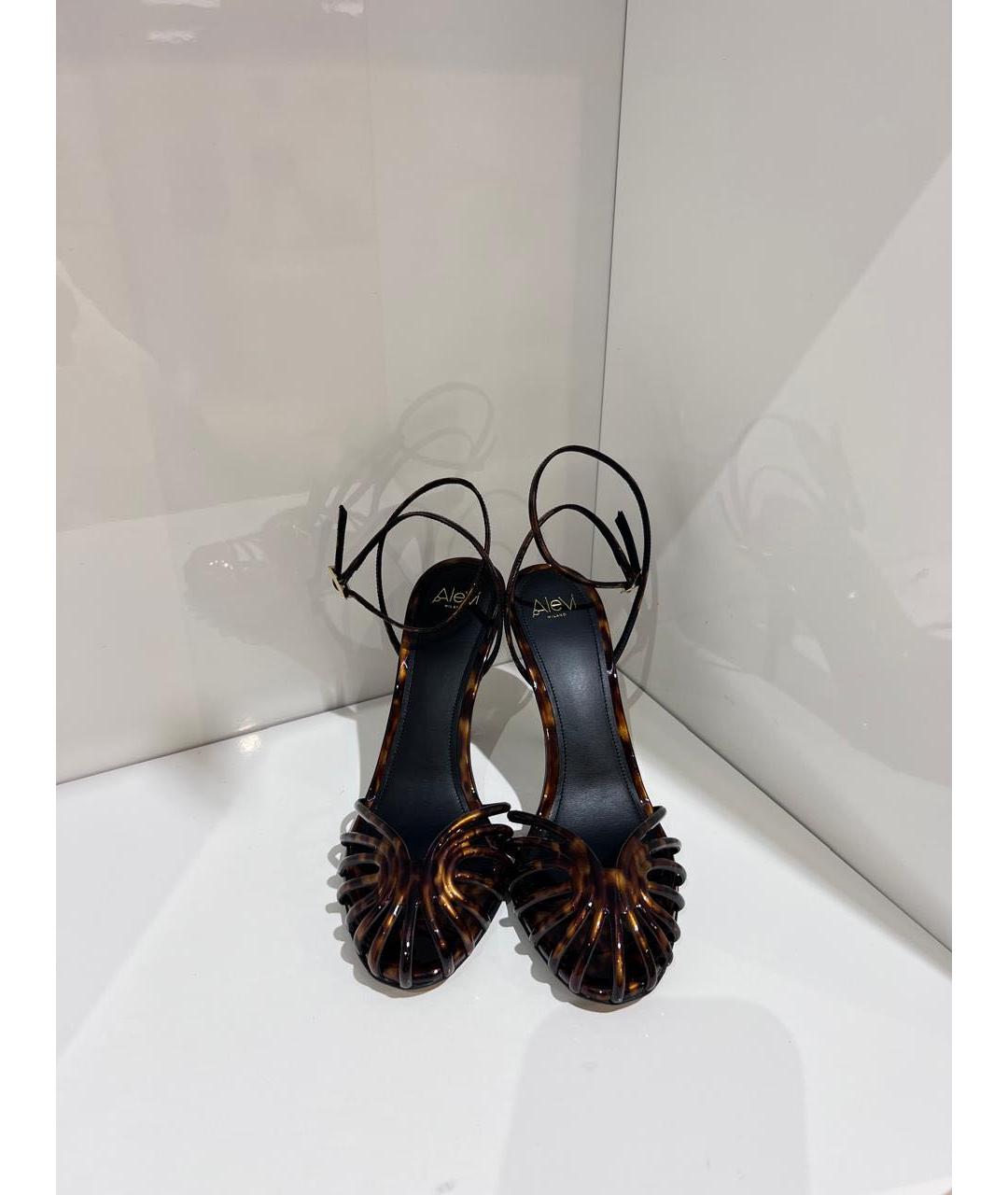 ALEVI Мульти кожаные босоножки, фото 3