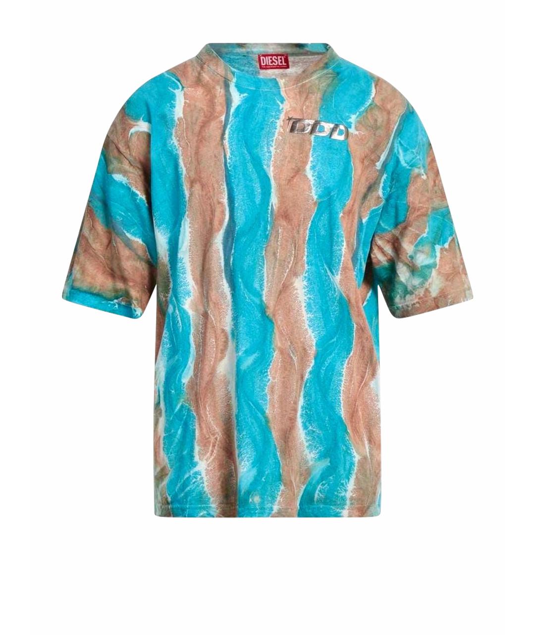 DIESEL Мульти хлопковая футболка, фото 1