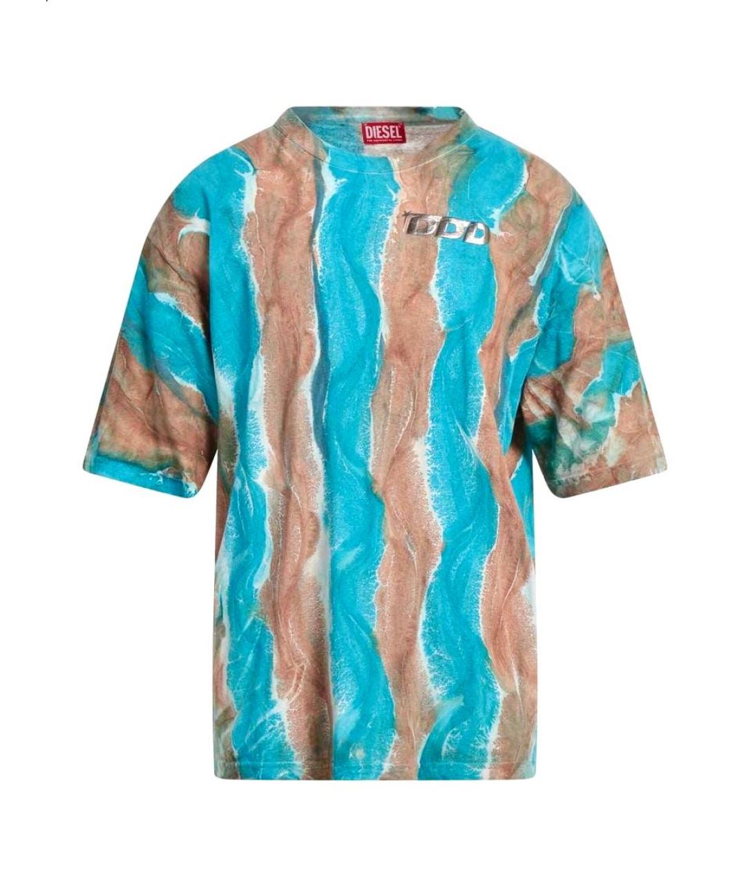 DIESEL Мульти хлопковая футболка, фото 9