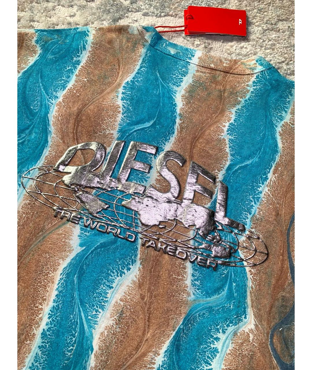 DIESEL Мульти хлопковая футболка, фото 8