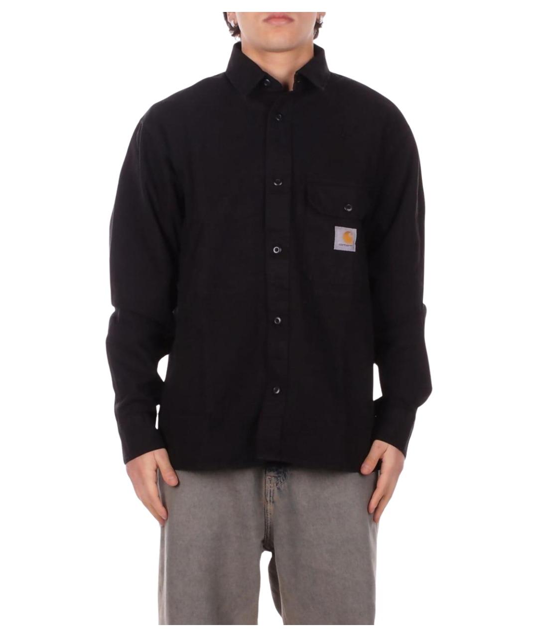 CARHARTT WIP Черная кэжуал рубашка, фото 1