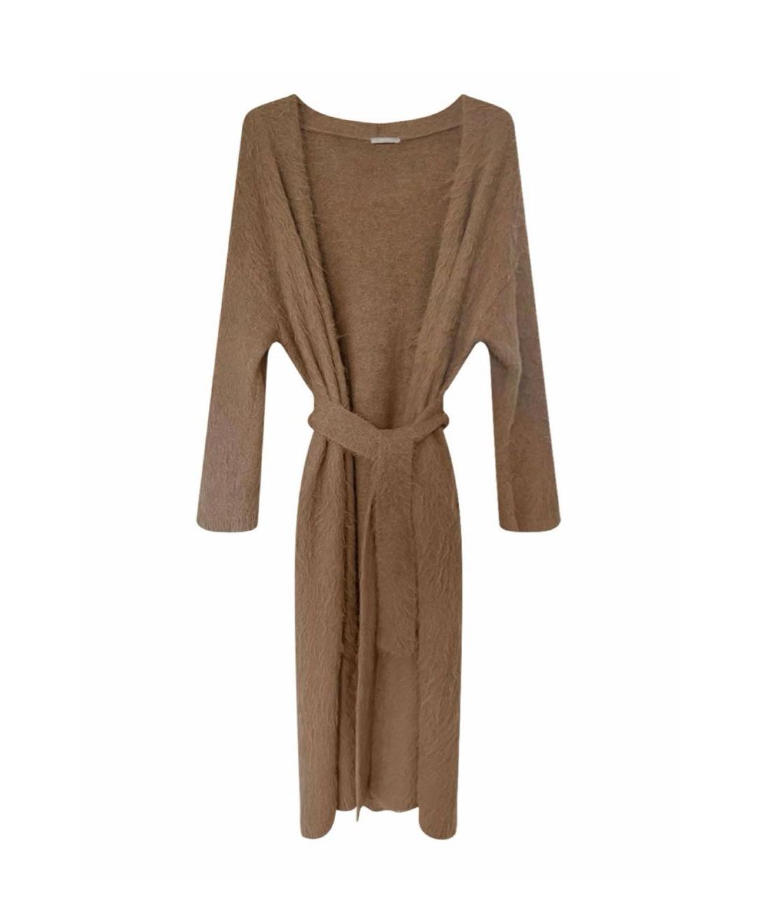 12 STOREEZ Бежевое шерстяное пальто, фото 7