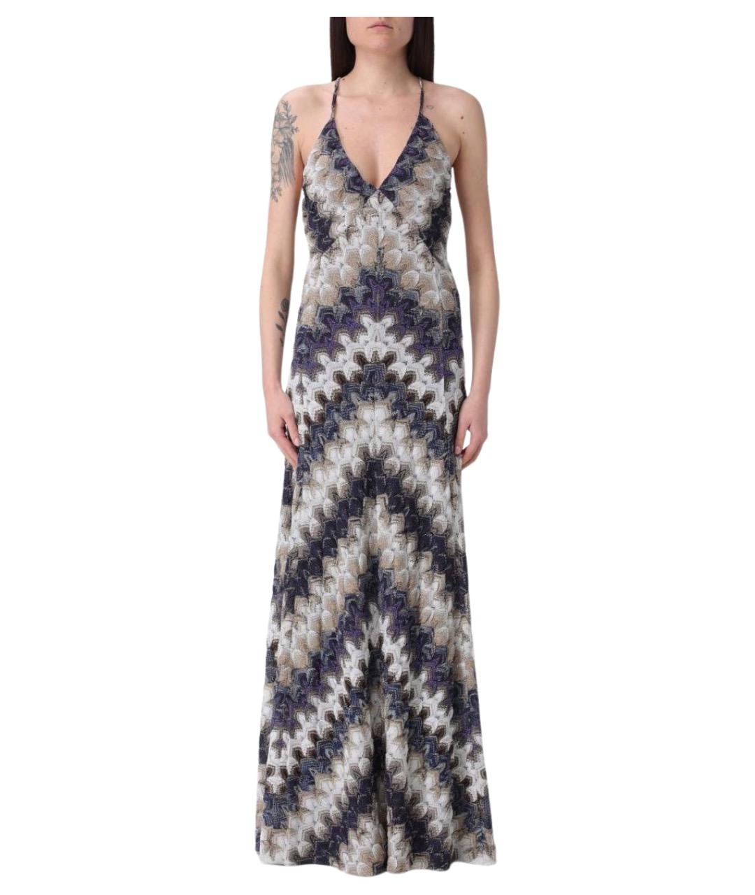 MISSONI Мульти вискозное повседневное платье, фото 1