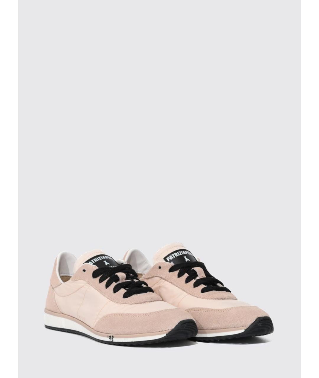 PATRIZIA PEPE Розовые кроссовки, фото 2